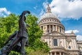 St Paul`s Cathedral. London, England Royalty Free Stock Photo