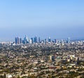 View to Downtown Los Angeles Royalty Free Stock Photo