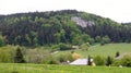 View to Dreistetten, Hohe wand,