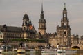 View to the old town of Dresden