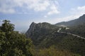 View to the East from the top of Kyrenia mountain