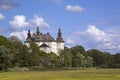 View to Ekenas Castle, located outside Linkoping, Sweden. The castle was built in the 17th century Royalty Free Stock Photo