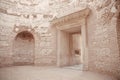 View to Entrance vestibule of the Diocletian`s palace peristyle