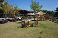 Ethnik beach bar in Sitonia, Greece