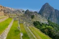 Famous historic inca village of Maccu Piccu Royalty Free Stock Photo