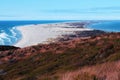 View to Farewell Spit, New Zealand, South Island Royalty Free Stock Photo