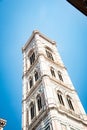 View to the Florence Cathedral Santa Maria del Fiore in Tuscany Royalty Free Stock Photo