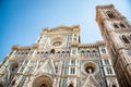 View to the Florence Cathedral Santa Maria del Fiore in Tuscany Royalty Free Stock Photo