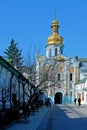 Gate church of Trinity of Kyiv Pechersk Lavra in Kyiv, Ukraine