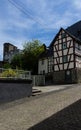 View to the german village Runkel