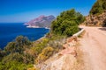 View to Golfe de Porto, Corsica, France. Royalty Free Stock Photo
