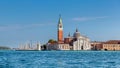 San Giorgio Maggiore by San Marco square, Grand Canal, Venice, Italy Royalty Free Stock Photo