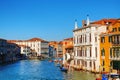 View to Grand Canal in Venice, Italy Royalty Free Stock Photo