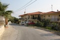 View to guest houses in Kriopigi, Greece