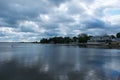 View to haapsalu promenad Royalty Free Stock Photo