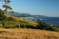 View To Haystack Rock Marine Garden From Ecola State Park Cannon Beach Oregon USA Royalty Free Stock Photo