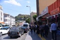 A view to Hisar Park Street in Ulus/Ankara/Turkey