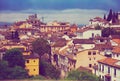 View to historic part of Granada. Spain Royalty Free Stock Photo