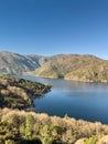 View to Homem River located in Campo do Geres, Terras de Bouro, in Peneda-Geres National Park, northern Portugal