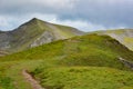 View to Hopegill Head from Whiteside, Lake District, Cumbria, UK Royalty Free Stock Photo