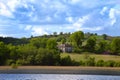 View to Irish house on River Shannon