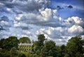 View to Irish house on River Shannon