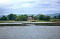 View to Irish house on River Shannon