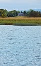 View to Irish house on River Shannon