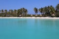 View to Isla Contoy, a paradise natural tropical island in Mexico