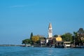 View to the island Mazzorbo near Venice, Italy Royalty Free Stock Photo