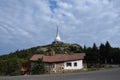 View to Jested in Czech republic Royalty Free Stock Photo