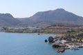 View to Kolymbia beach Rhodes island Greece Royalty Free Stock Photo