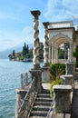 View to the lake Como