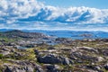 View to the landscape of the peninsula Lindesnes in Norway