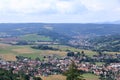 View to the little village of Floh-Seligenthal in Thuringia Royalty Free Stock Photo