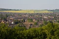 View to Luton from a hill Royalty Free Stock Photo