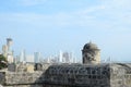 View to luxurious Bocagrande district of Cartagena