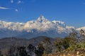 View to Machapuchare - Nepal, Himalaya
