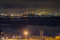 View to Magnitogorsk steelworks Royalty Free Stock Photo