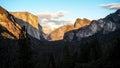 View to the majestic Yosemite Valley