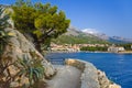 View to Makarska, Croatia Royalty Free Stock Photo