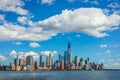 View to Manhattan from New Jersey Royalty Free Stock Photo