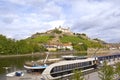 View to the Marienberg Fortress, Wuerzburg Royalty Free Stock Photo