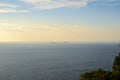 View to the Marmara sea from Aya Yorgi Kilisesi, BÃÂ¼yÃÂ¼kada-nizam Royalty Free Stock Photo