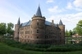 View to medieval castle Helmond, Netherlands