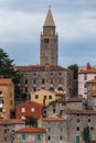 View to medieval Labin town on Istria peninsula Royalty Free Stock Photo