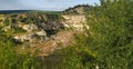 A view to a millstone quarry