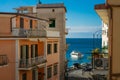 View to Minori and Maiori beach, Amalfi Coast, Italy