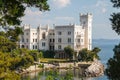 A view to Miramare castle