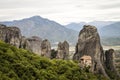 View to the Monastery of Roussanou in Meteora